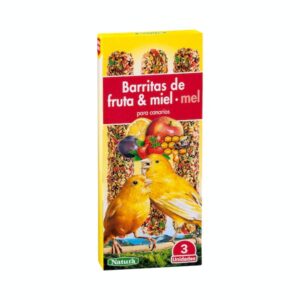 Barritas de fruta y miel para canarios en Mercadona