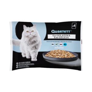Gelatina Gato Adulto Sabor Pescado Quartett: un mimo felino