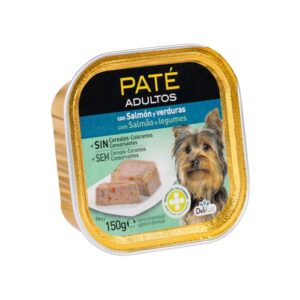 Paté Delikuit para perros con salmón en Mercadona recomendado